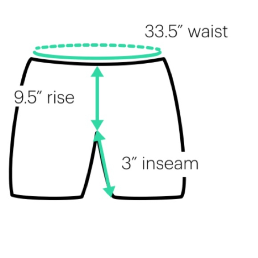 J. Crew Blue High Waist Shorts - Picture 2 of 3